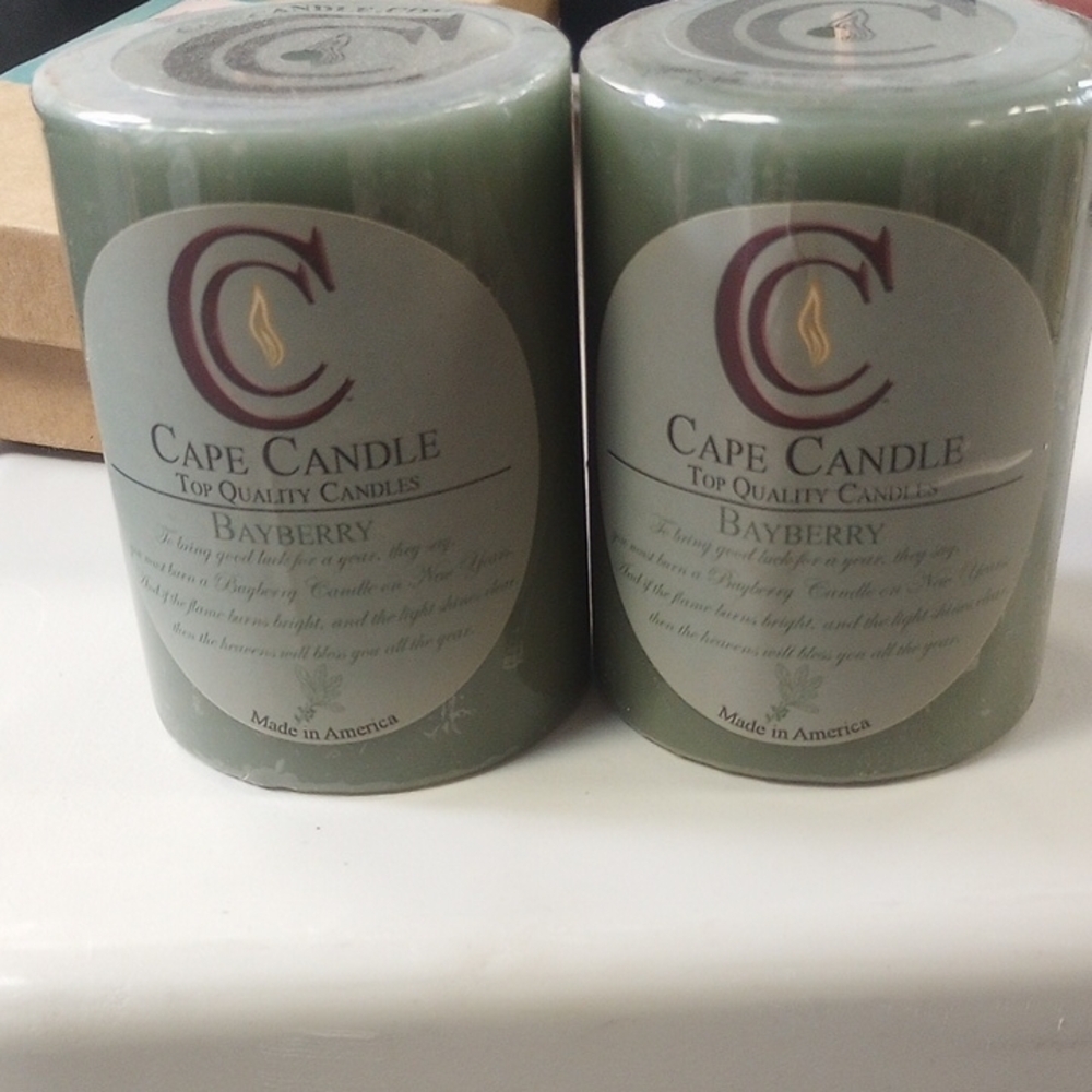 Cape Sage Green Candle Accents Set